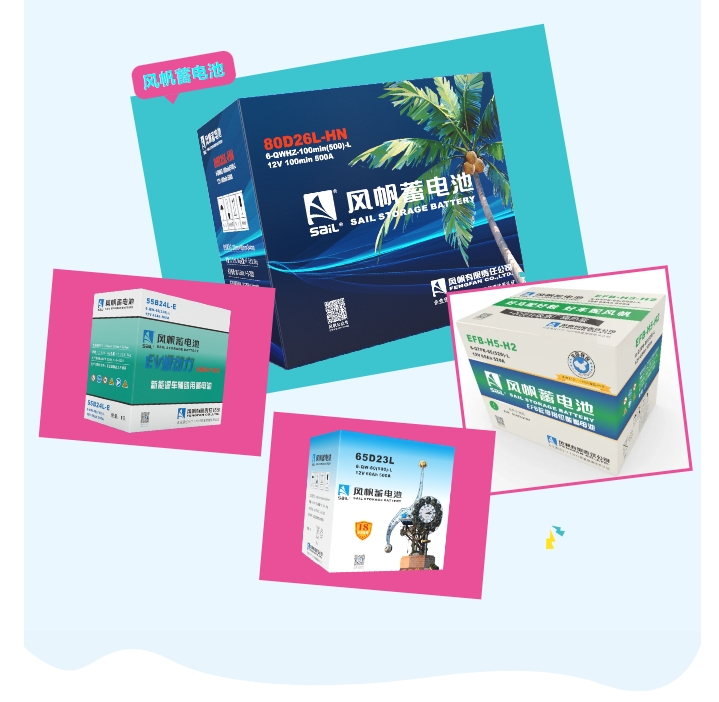 中船風(fēng)帆多款特色蓄電池產(chǎn)品上線
